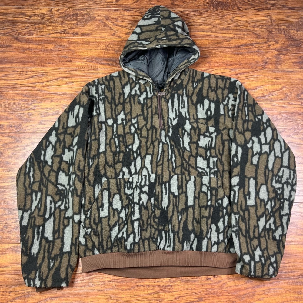 Vintage cabelas caveman’s dry plus camo jacket hoodie